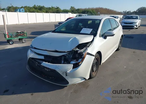 2021 Toyota Corolla Le z USA, uszkodzony, nr VIN JTDEPMAE0MJ120366